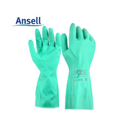 Ansell37-175防溶劑防油耐酸堿防化學(xué)品防護(hù)手套