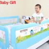 baby gift嬰兒童床護(hù)欄防撞欄床圍欄可折疊嬰兒防護(hù)欄