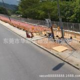 廠家直銷出口海外塑膠護(hù)欄 交通鐵馬 道路隔離欄 施工圍擋