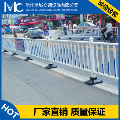 護(hù)欄廠家供應(yīng)道路鋅鋼 廣告市政護(hù)欄 交通安全隔離欄批發(fā)