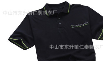 純棉短袖polo衫定制活動(dòng)工作服廣告衫翻領(lǐng)T恤定做夏季印繡logo