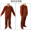 批發(fā)牛皮焊工防護(hù)服 耐高溫電焊焊接勞保工作服防阻燃帶袖皮圍裙