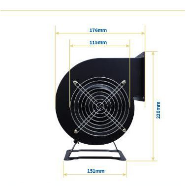 林秀/LNXIUCH離心風(fēng)機(jī)多翼式工頻口罩風(fēng)機(jī)400W220V小型氣模拱門鼓風(fēng)抽風(fēng)機(jī)強(qiáng)力靜音工業(yè)220v380v廠家