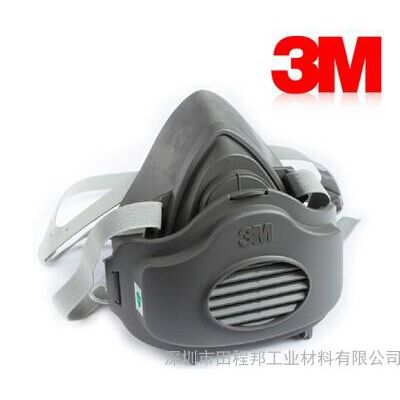 3M3200防毒面具 防塵面罩