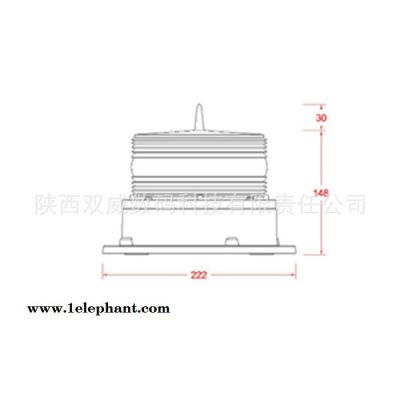 中光強(qiáng)太陽能高空警示燈，符合航空信號(hào)標(biāo)準(zhǔn)彤擒，西安貨源 航空燈