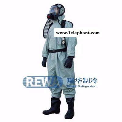 3M1422A 氨用冷庫防護  防護服 防化服氨用冷庫防護3AN半封閉防化服 連體防護服正壓式呼吸器液氨防氨服xl 防護