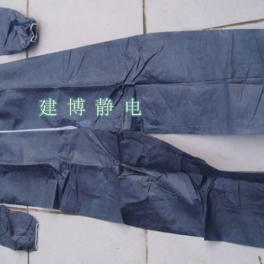 供應(yīng)建博W05一次性無(wú)紡布連體服 防水防油污