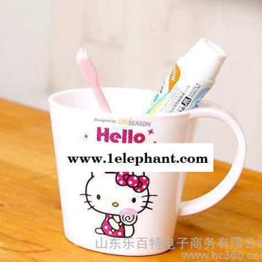 韓國進(jìn)口hello kitty杯 凱蒂貓洗漱杯 漱口杯牙杯 水杯