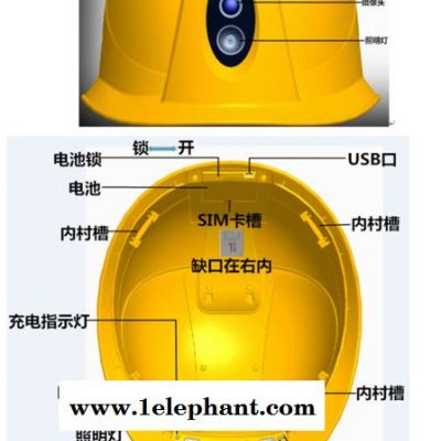 東方海龍TX-19B 音視頻智能安全帽