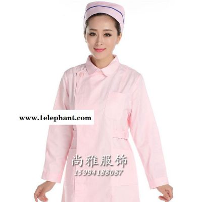 新款時(shí)尚護(hù)士服冬裝雙偏偏襟護(hù)士服特價(jià)含運(yùn)費(fèi)白大褂不起球不褪色防靜電