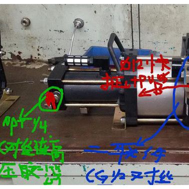 STD系列氣體增壓泵(雙作用泵） 氧氣氮氣氫氣等增壓器