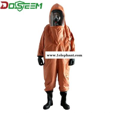 道雄DOSEEM重型防化服 DSRHF-Ⅰ 08001 全身密閉液體致密型化學(xué)防護(hù)服 耐腐蝕 隔離有毒有害氣體消防用