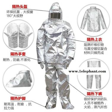 錦程JC-BH02鋁箔防火服高溫隔熱服石油適用