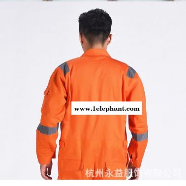 防火星飛濺耐焊接勞保電力安全防護(hù)  電焊工作服消防阻燃服