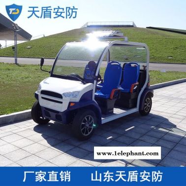 四座敞開式巡邏車生產(chǎn)商 電動巡邏車性能 天盾新品銷售