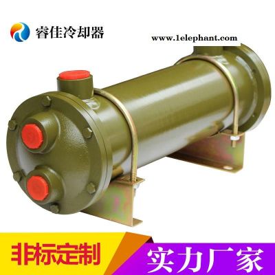 列管式水冷卻器 睿佳OR300水冷卻器 口罩機(jī)液壓油冷卻器