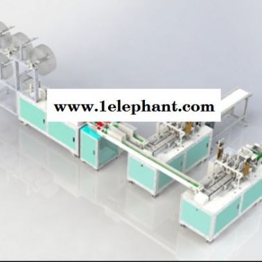 山東jn名仕機(jī)械  一拖二口罩機(jī)   全自動(dòng)口罩機(jī)械  廠家直銷