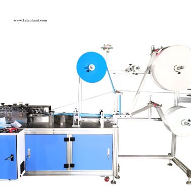 平面自動化1+2口罩機  平面口罩機器  平面一拖二機器   全自動口罩機設備