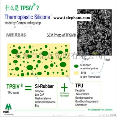 TPSIV 3451-60A 硅基熱塑性硫化膠