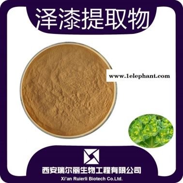 澤漆提取物10-1澤漆粉 貓眼草 澤漆浸膏  資質齊全  源頭廠家包郵  西安瑞爾麗生物工程