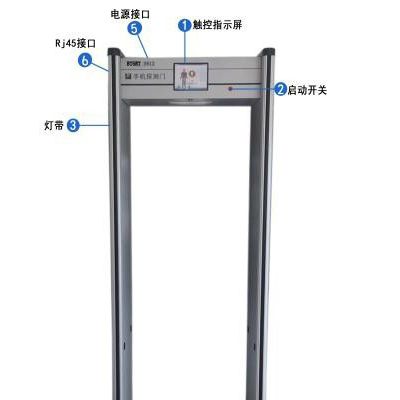 公共資源交易中心 手機探測門 手機管控 手機安檢門