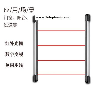 艾禮安6光束10米主動(dòng)紅外光柵ABI10-1086防盜報(bào)警紅外探測(cè)器